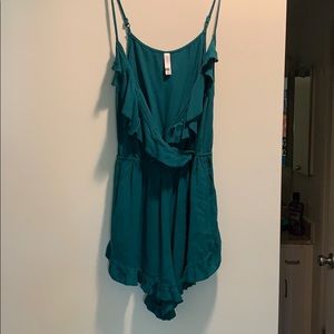 Teal Women’s Romper